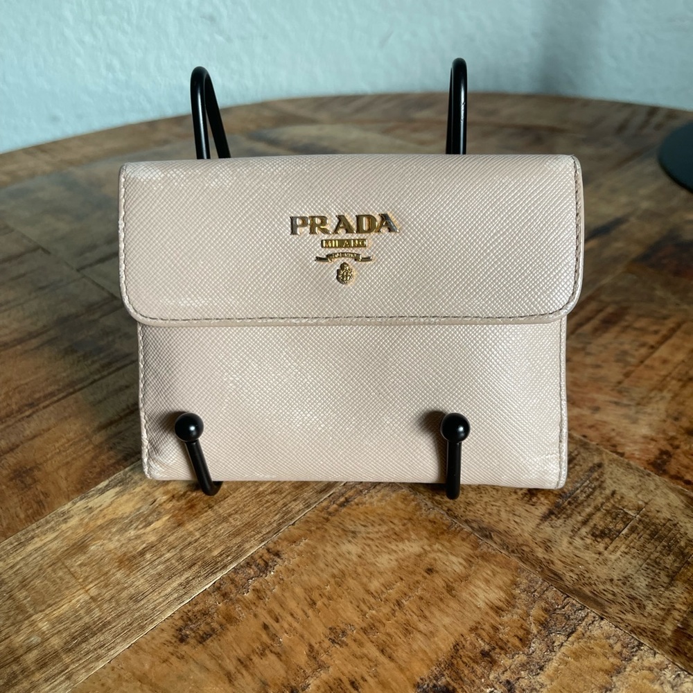 Authentic Prada wallet with COA